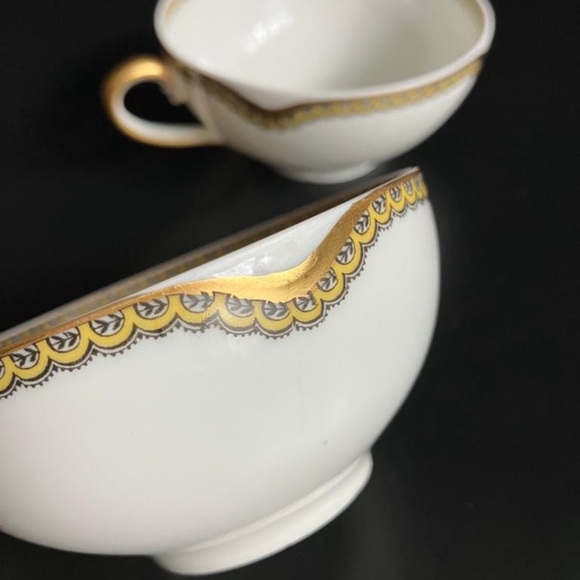 Beautiful Haviland Limoges Cups Set of 2 - Picture 3 of 5